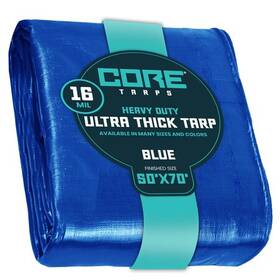 Ct-305-50x70 Core Tarps 70 Ft L X 0.5 Mm H 50 W Heavy Duty 16 Mil Tarp