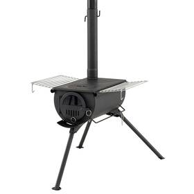 Costway 146330239490 Hot Tent Stove Portable Wood Burning Camping With Chimney Pipes Black