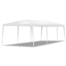 Costway 313049693615 10 Ft. X 30 White Canopy Heavy-duty Gazebo Pavilion Event Party Wedding Outd