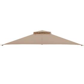 Ghmhsku00488 Costway Canopy Parts Replacement 2-tier Top Cover Outdoor Waterproof In Brown