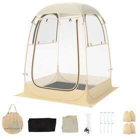 Hcst05200 Costway 4.2 X Ft Instant Pop Up Tent Weatherproof Shelter Sports For 1-2 People