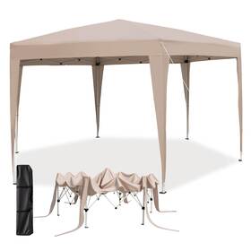 Us-2hcst07856 Costway 13 X 11.5 Ft Hexagonal Gazebo Shelter With 3 Adjustable Height Carrying Bag