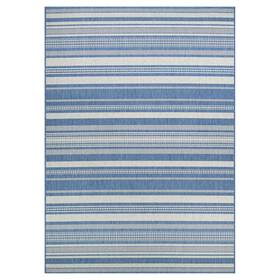 3ft7 Couristan 726337682558 Gazebo Area Rug 2ft X Inch Champagne Blue