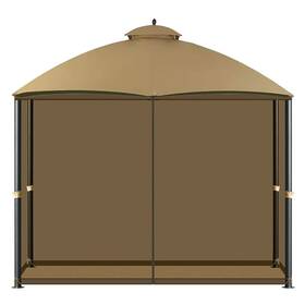 Cowvie 683370278653 Gazebo Replacement Netting Screen 10ft X Universal 4-panel Mosquit