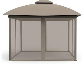 Cozyvida 738635759566 Gazebo Mosquito Netting Screen 4-panels Universal Replacement For Patio Outd