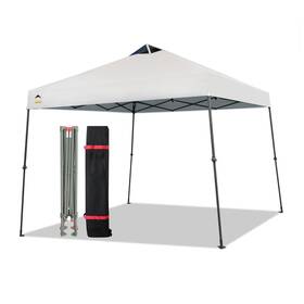 Cs-r81 Crown Shades 9x9 Pop Up Canopy - Beach Tent With One Push Setup Easy Outdoor Sun Shade F