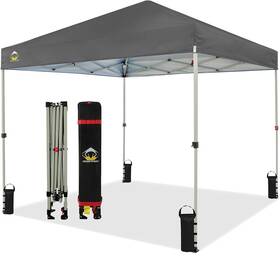 Cs-rs64e Crown Shades 8x8 Pop Up Canopy - Beach Tent With One Push Setup Easy Outdoo