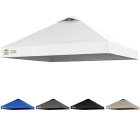 Crown Shades Ts100a-top-gb-2p Ts100a 10x10 Cyan Blue Canopy Top Water-resistant Uv Tear Resistant