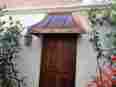 Cys72-cb Classic Copper Works Cypress Sweep Awning 72 W X 30 D 34 H