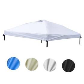 Rct-1010-av D&onehos 10x10 Canopy Replacement Top With Air Vent 10x10-305 305cm Silvery-white