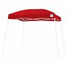 D2s1010rd Up Dome Red Top White Frame