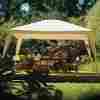 D4414026 Dekor44 Outdoor Portable Shade Canopy 10 X 12 Aluminum Garden Gazebo Back Yard Camping 767675417730