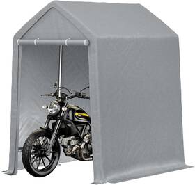 C0yqme23qevyq3aaujvfp6b Dainslef 6x8ft Carport Outdoor Car Canopy With Roll-up Zipper Door Portable Garage Ki