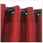 Dark 50 Wine Outdoor Weathersmart Curtain Grommet Red " 108