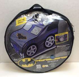 Dc 810009207115 Batmobile Pop Up Tent 27 Inch X 27.5 40 Soft 3d Design Free Shipping