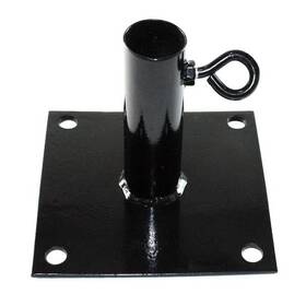 Fp100 Deerbusters 1 3/8 Black Powder Coated Canopy Fittings Multiple Sizes 10pack Foot Pad