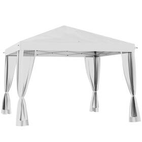 Doba 673986227909 10ft X Pop-up Outdoor Canopy With Sidewalls And Mesh Walls Instant Setup