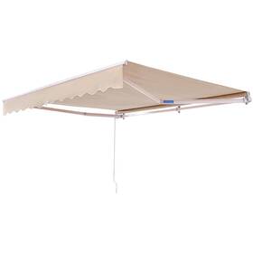 Doba 840349949079 Manual Retractable Awning 8 X 7 Ft Outdoor Patio Sun Shade
