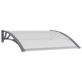 45628 Door Canopy Gray 47.2inchx39.4inch Pc