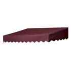 3020907 Door Canopy In A Box 6foot Non-retractable 50inch Projection Burgundy