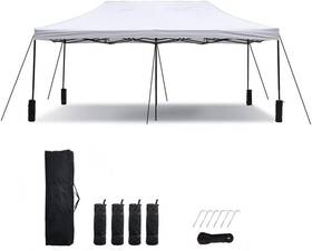 Dopinmin 313100078061 Pop Up Canopy Tent 10x20 Commercial Instant Shelter Portable Folding Ez U
