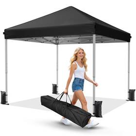 Driftalia P850062367944 10x10 Pop Up Canopy Tent Instant Setup Portable With Carry