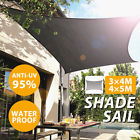 Dsa912407 Meco Sun Shade Sail Garden Patio Sunscreen Rectangle Awning Canopy