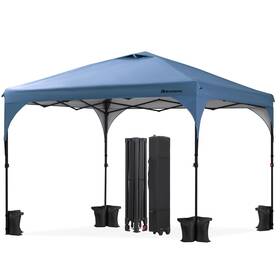 Xd001 Duramove 10x10 Pop Up Canopy Tent One Push Outdoor Instant Portable Sun Shelter