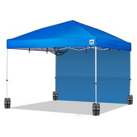 Env3wh10blpl E-z Up Envoy Plus 10 X Pop-up Canopy Tent Royal Blue Top Sidewall Wei
