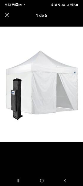 Es100s910whvp E-z Up Es Instant Shelter Canopy 10 By 10ft White