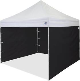 Sr104tcbk04 E-z Up 10ft Duralon Canopy Sidewall Set Of 4 Fits Straight Leg Quick Strap Black