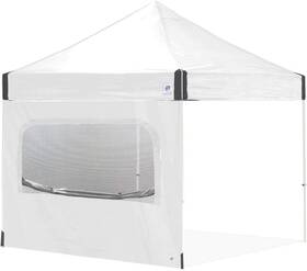 Sw3mw10whsl E-z Up Single Sidewall Screened Window Fits 10ft Straight Leg Truss Clip White