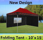 E15redflm Delta Canopies Pop Up Canopy Party Tent Gazebo 0799418235400