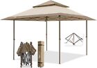 E169 Eagle Peak 13footx13foot Pop Up Canopy With Auto Extending Eaves