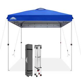 Eagle Peak 649762578497 8x8 Pop Up Canopy Tent Instant Outdoor Easy Set Straight Leg Fold Inch