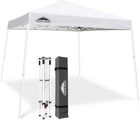 E64ept-01-ca Eagle Peak 10x10 Slant Leg Pop-up Canopy Tent Easy One Person Setup