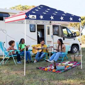 E64st-afl-hd Eagle Peak 8 Ft. X Straight Leg Instant Canopy Pop Up Tent Sheter
