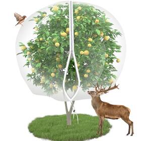 Easethrift 726964643014 10ftx10ft Large Fruit Tree Netting Cover For Squirrels And Birds With Zipper F