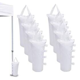 Dantsd-8w Eastbound Technology Canopy Weights Bag Leg Weight For Pop Up Tent Sand Bags 8pcs-pack White