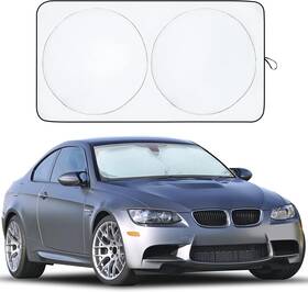Econour 638455765177 Patented Design For Car Windshield Sun Shade Blocks 99% Heat And Keep