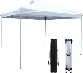 Usakkoan1030853n3 Efan Pop Up Canopy 3x3m Outdoor Folding Instant Gazebo - White