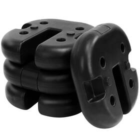 Elevon 810127322479 Canopy Weights Set Of 4 With No-pinch Design For Easy Installation And Remova