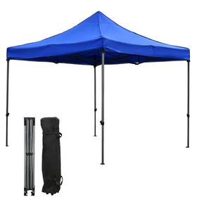 Elevon 810127322943 10ftx10ft Pop Up Canopy Tent Adjustable Leg Heights With Wheeled Carrying Bag