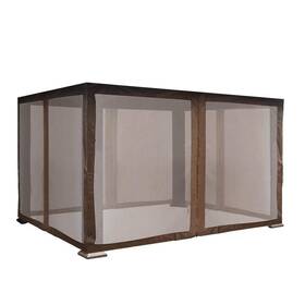 Eliteshade 774113164897 Usa Gazebo Mosquito Netting Screen Walls For 10x13 Titan Net