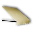 Er23-3ly Awntech Feet Dallas Retro Window Entry Awning Light Yellow