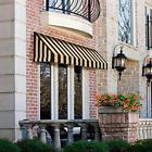Er23-4brnt Awntech 4-feet Dallas Retro Window-entry