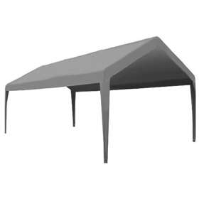 Erfei 715748754398 Carport Canopy 10x20 Replacement Cover Heavy Duty Top Tent