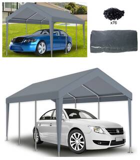 Esddg 699979119044 12ftx20ft Carport Replacement Canopy Cover Waterproof And Uv Protected Tarp