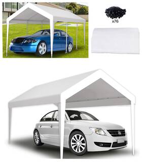 Esddg 699991646900 12ftx20ft Carport Replacement Canopy Cover Waterproof Triple-layer Tarp