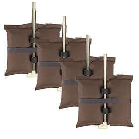 Esingmill 767311478903 Canopy Weight Bags For Pop Up Tent 4pcs/pack Leg Weights Sand Instant